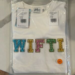 Brand new with tags never worn SWIFTIE Lola & the boys t shirt, size 10T